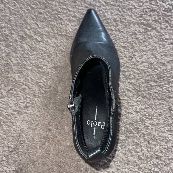 L. Paolo Black Side Zip Boots - Picture 8 of 8